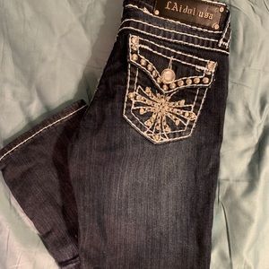 LA Idol Denim Capris